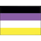 Nonbinary Flag Magnet - Game On