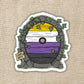 Nonbinary Pride Fairy Door Sticker - Game On