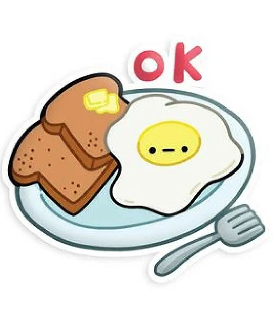 OK Breakfest Sticker - Game On