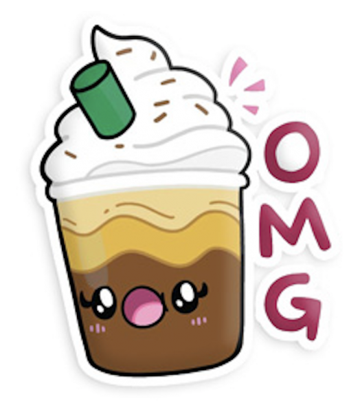 OMG Coffee Sticker - Game On