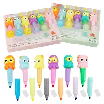 Octopus Stackable Highlighter Marker - Game On
