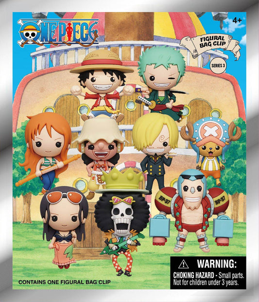 One Piece 3D Foam Bag Clip, Series 3 - Game On