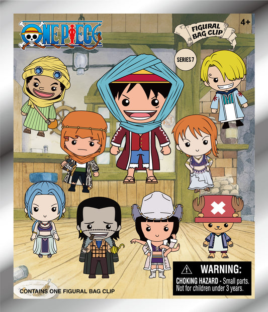 One Piece 3D Foam Bag Clip, Series 7 - Game On