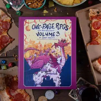 One Year of One-Page RPGs: Volume 03 - Game On