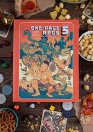 One Year of One-Page RPGs: Volume 5 - Game On