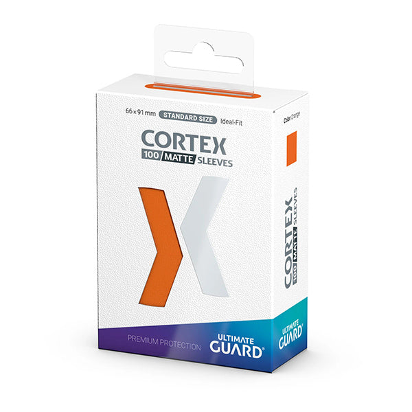 Orange Matte Cortex Sleeves - Game On