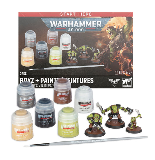 Orks + Paints set - Game On