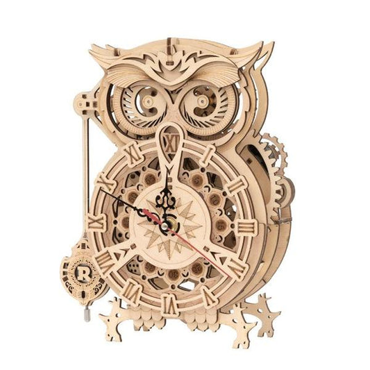 Owl Clock - Game On