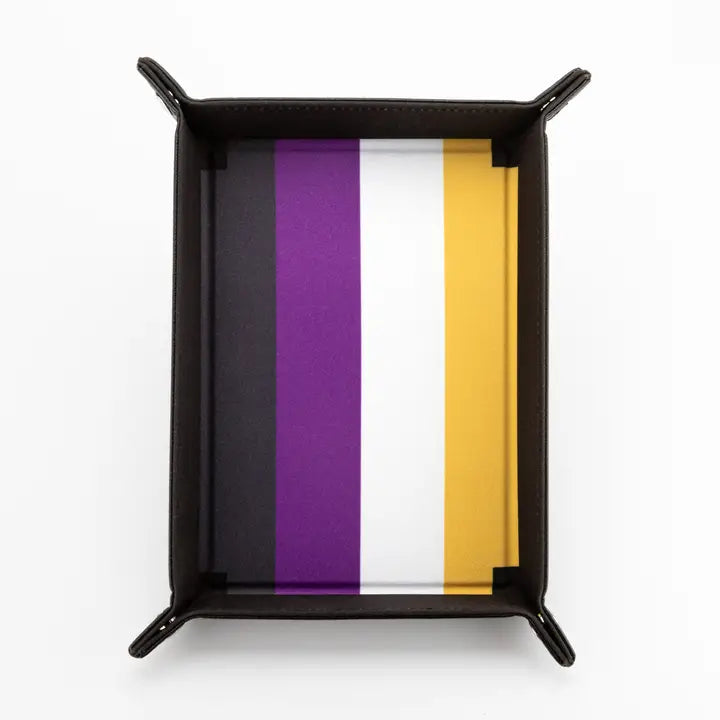 PRIDE Flag Dice Trays - Non Binary - Game On