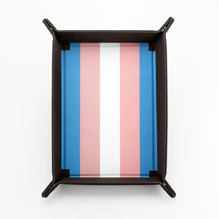 PRIDE Flag Dice Trays - Transgender - Game On