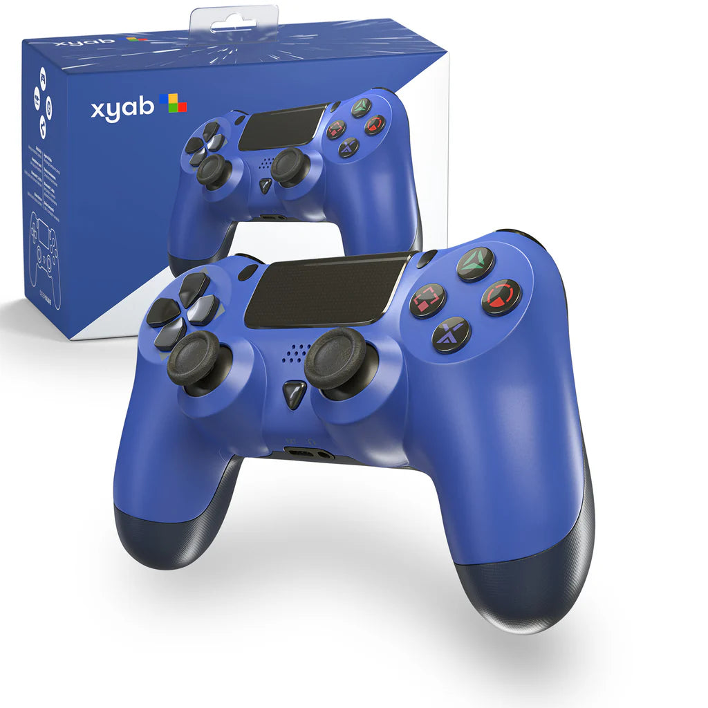 PS4 Wireless Controller - Blue - Game On