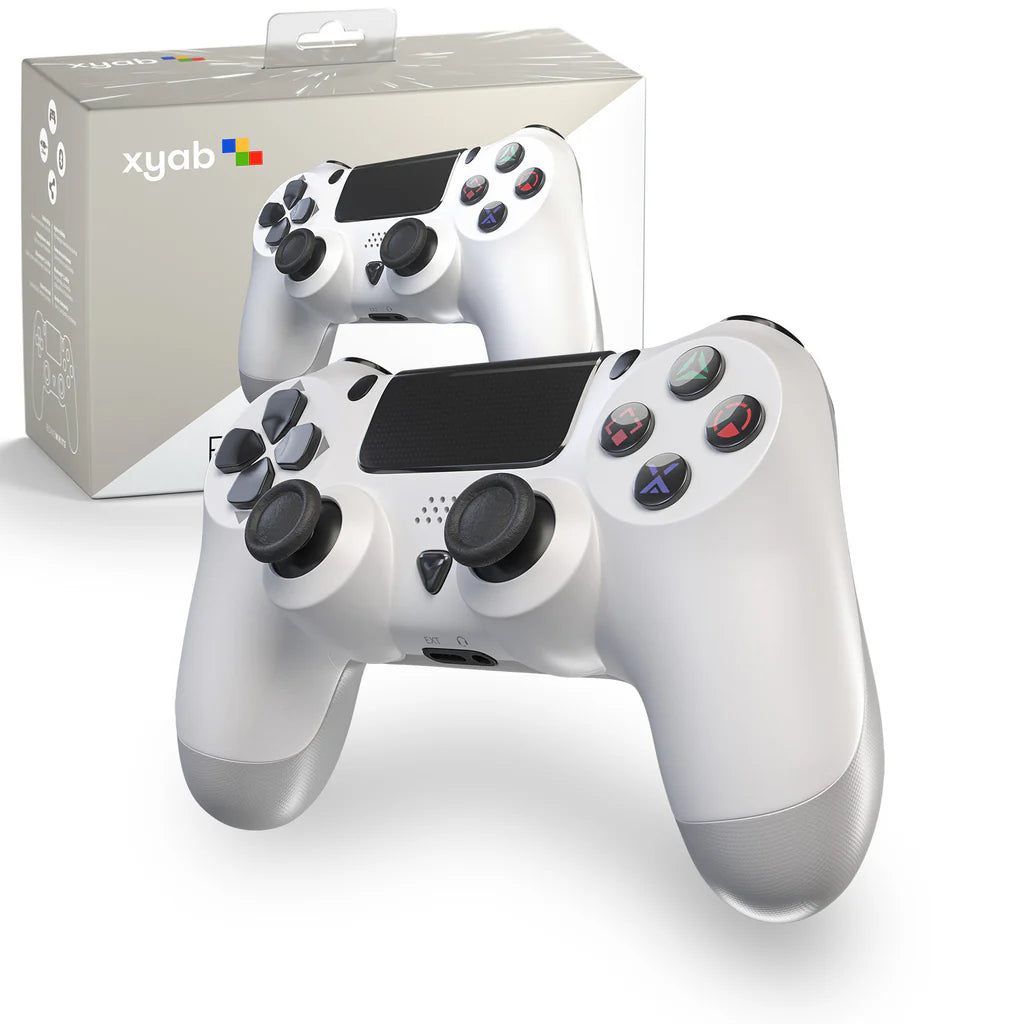 PS4 Wireless Controller - White - Game On