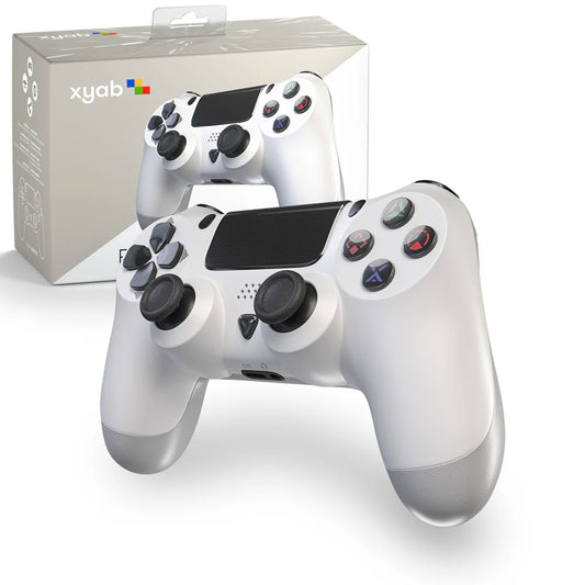 PS4 Wireless Controller - White - Game On