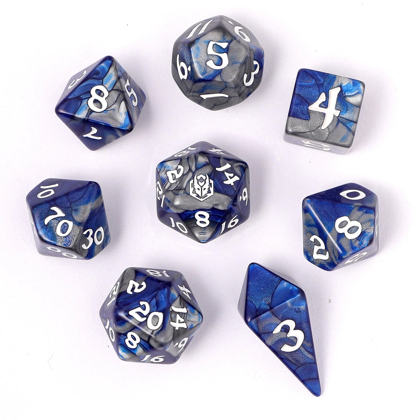 Paladin Steel - Dice Tube - 8pcs - Game On