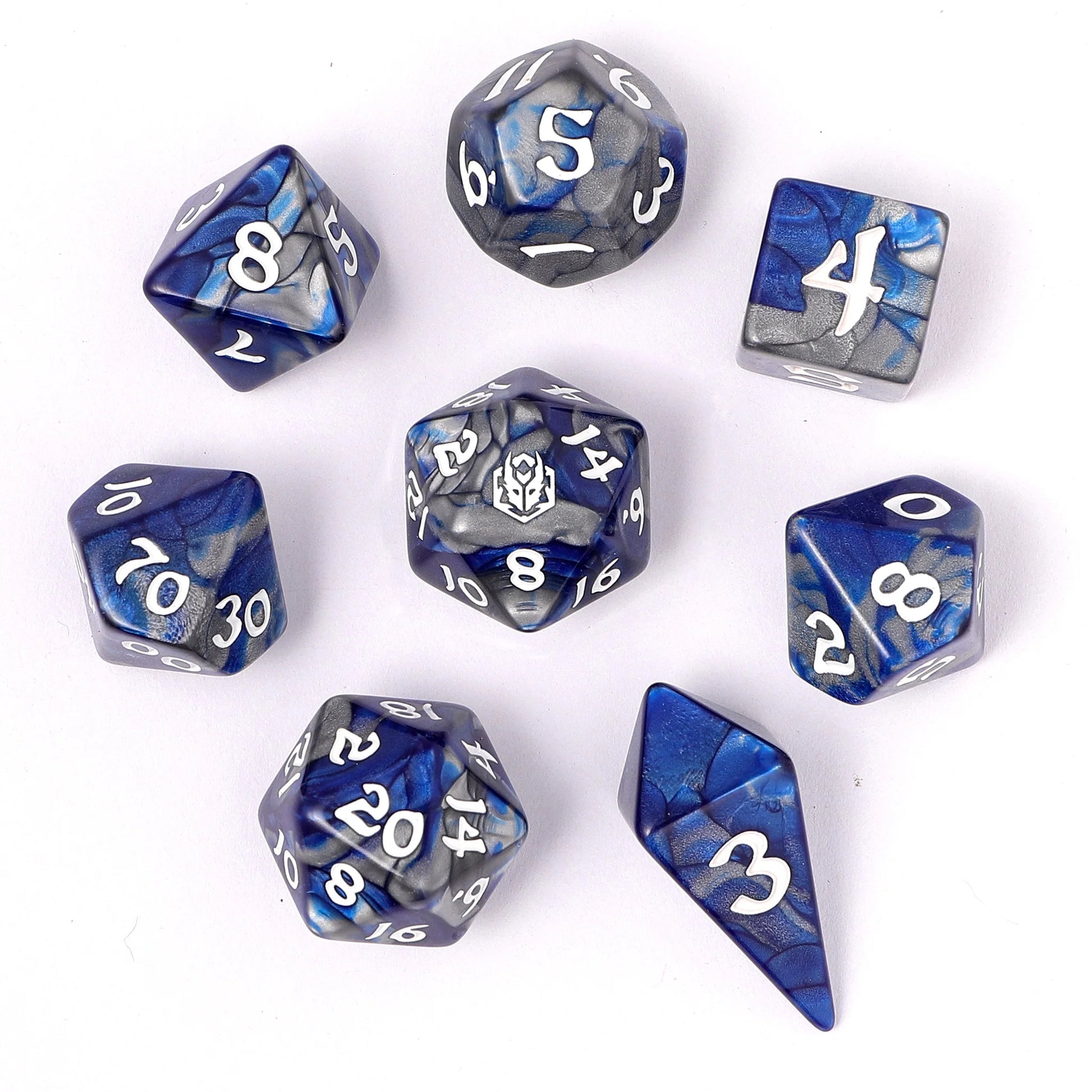 Paladin Steel - Dice Tube - 8pcs - Game On