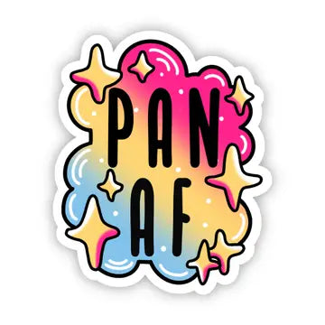 Pan AF Pride Sticker - Game On