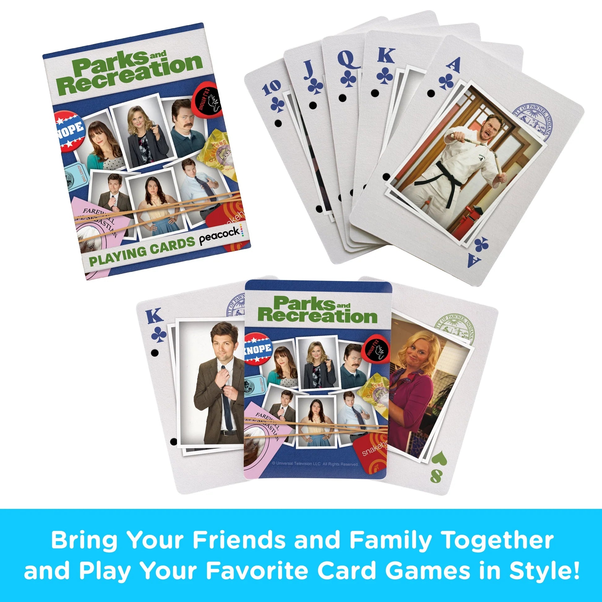 Parks & Rec Playing Cards - Classic - Game On