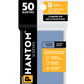 Phantom Sleeves: Gold Size (50mm x 75mm) Gloss/Matte (50) - Game On