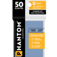 Phantom Sleeves: Gold Size (50mm x 75mm) Gloss/Gloss (50) - Game On