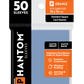 Phantom Sleeves: Orange Size (70mm x 70mm) Matte/Matte (50) - Game On