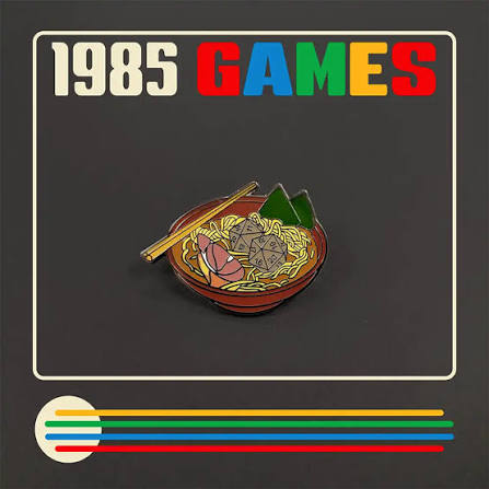 Pin: Ramen D20 - Game On