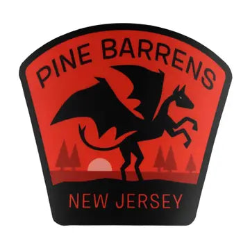 Pine Barrens, New Jersey Travel Sticker - Game On
