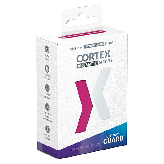 Pink Matte Cortex Sleeves - Game On