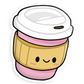 Pink to go Coffee Sticker - Game On