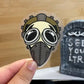 Plague Mask Clear Sticker, 3-inch - Game On