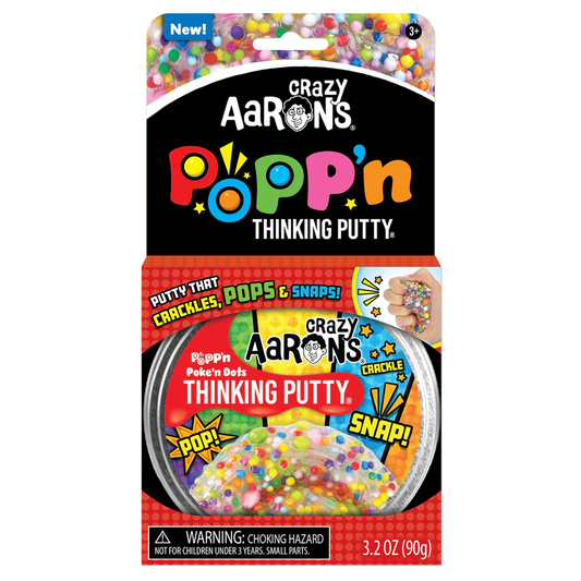 Poke'n Dots 4" Thinking Putty - Game On