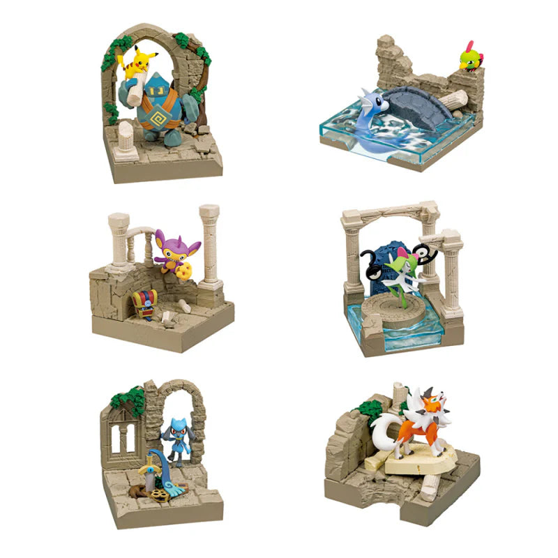 Pokemon Diorama - Ancient Castle Ruins - Game On