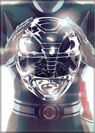 Power Rangers Black Ranger Magnet - Game On