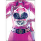 Power Rangers Pink Ranger Magnet - Game On