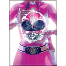 Power Rangers Pink Ranger Magnet - Game On