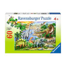 Prehistoric Life 60pc Puzzle - Game On
