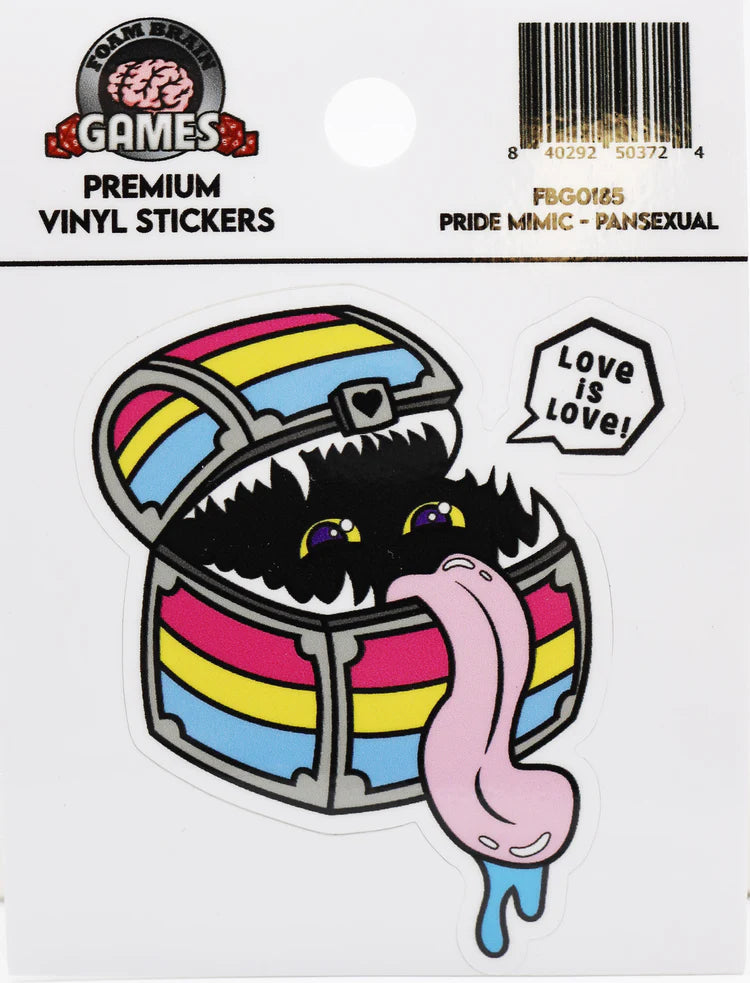 Pride Mimic Sticker - Pansexual - Game On