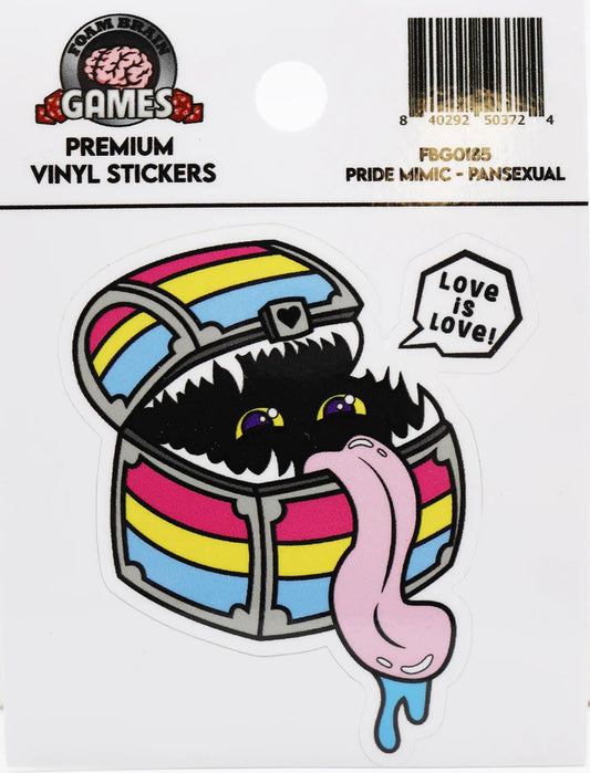 Pride Mimic Sticker - Pansexual - Game On