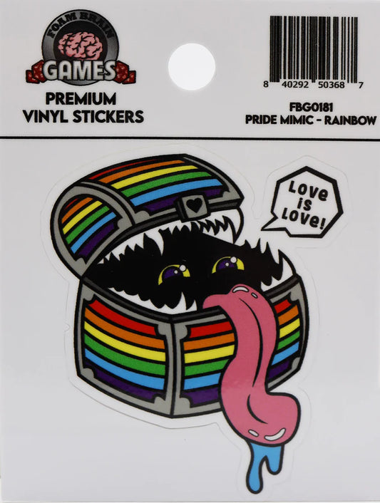 Pride Mimic Sticker - Rainbow - Game On