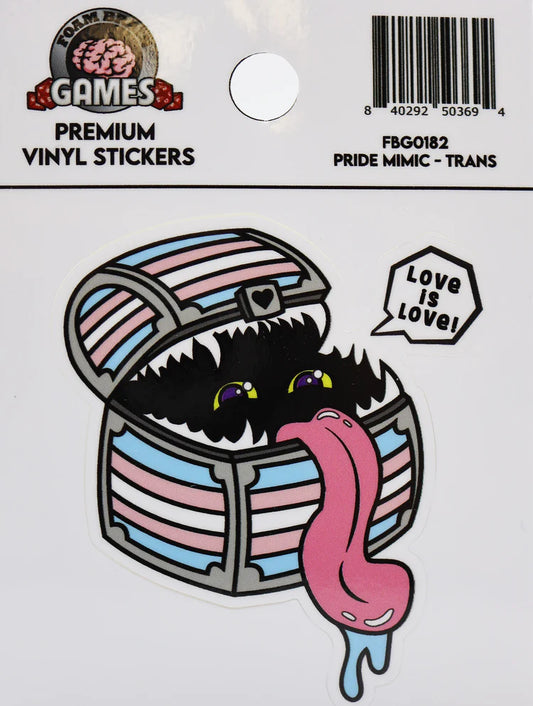 Pride Mimic Sticker - Transgender - Game On