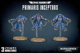 Primaris Inceptors - Space Marines - Game On