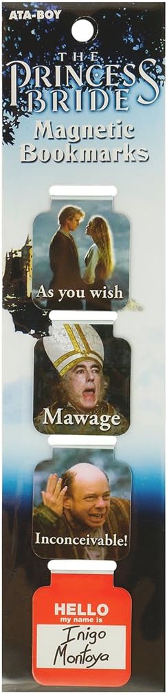 Princess Bride Bookmark Set Magnetic Bookmarks - Game On