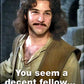 Princess Bride Decent Fellow Magnet - Game On