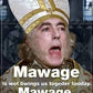 Princess Bride Mawage Magnet - Game On