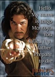 Princess Bride My Name is Inigo Montoya Magnet - Game On