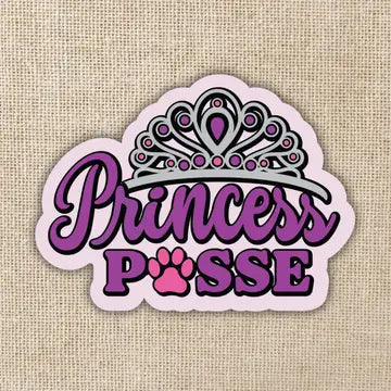 Princess Posse Sticker - Game On