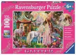 Princess and Unicorn 100pc Puzz - Game On
