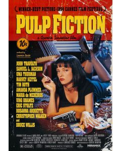 Pulp Fiction - Movie Poster - Game On