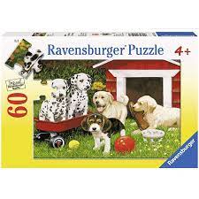 Puppy Party 60pc Puzzle - Game On