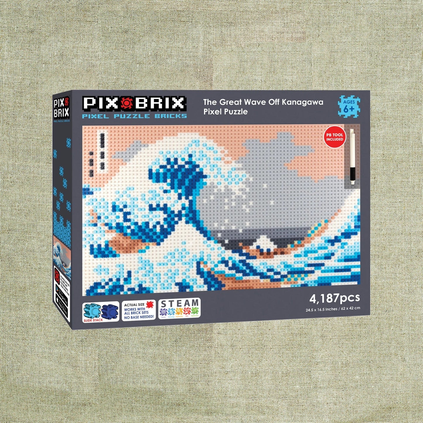 Puzzle By Number – Great Wave - Game On