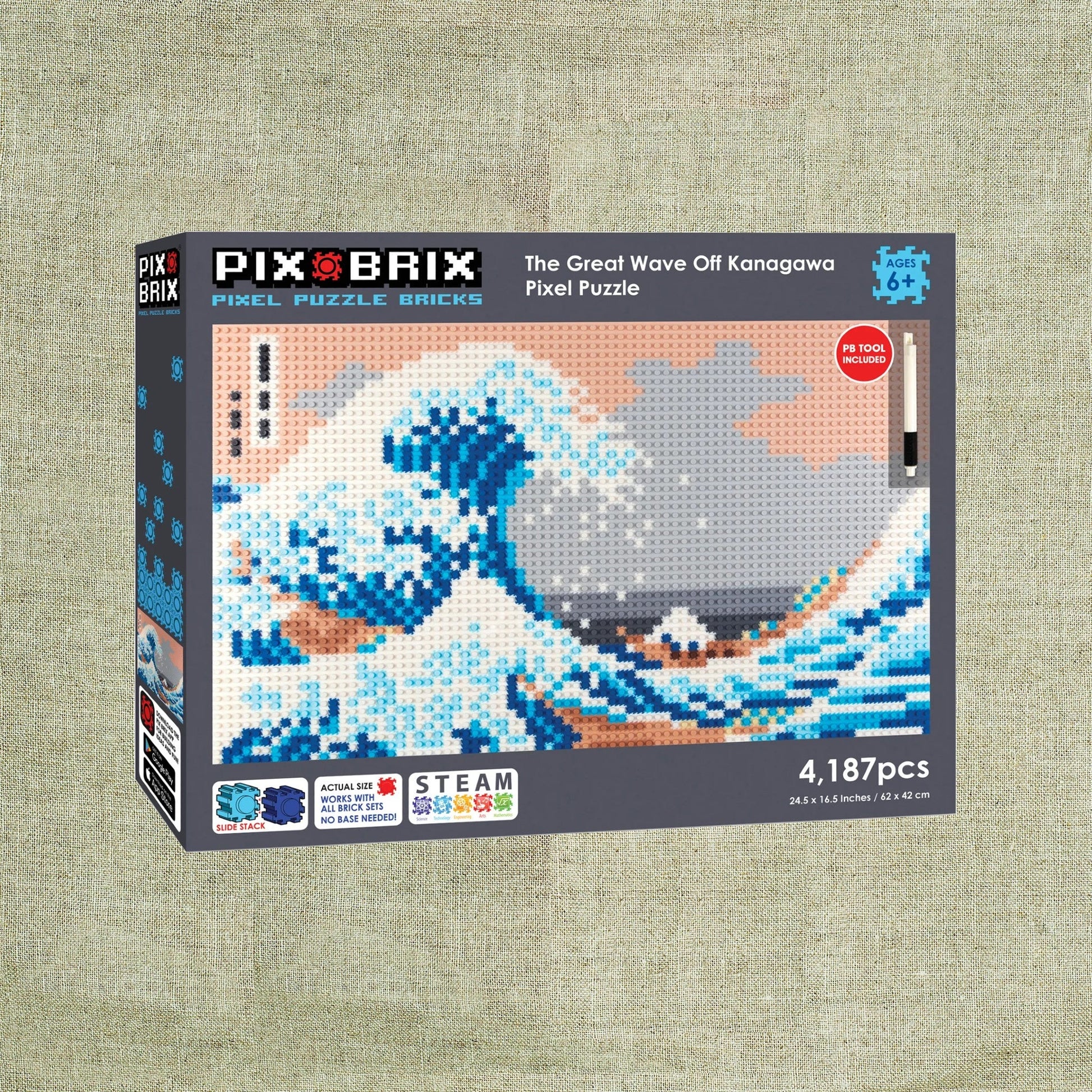 Puzzle By Number – Great Wave - Game On